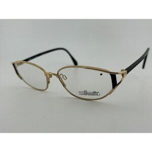 VINTAGE - Silhouette M 6303 /20 V 6050 54-16-135 Black Glasses Frames